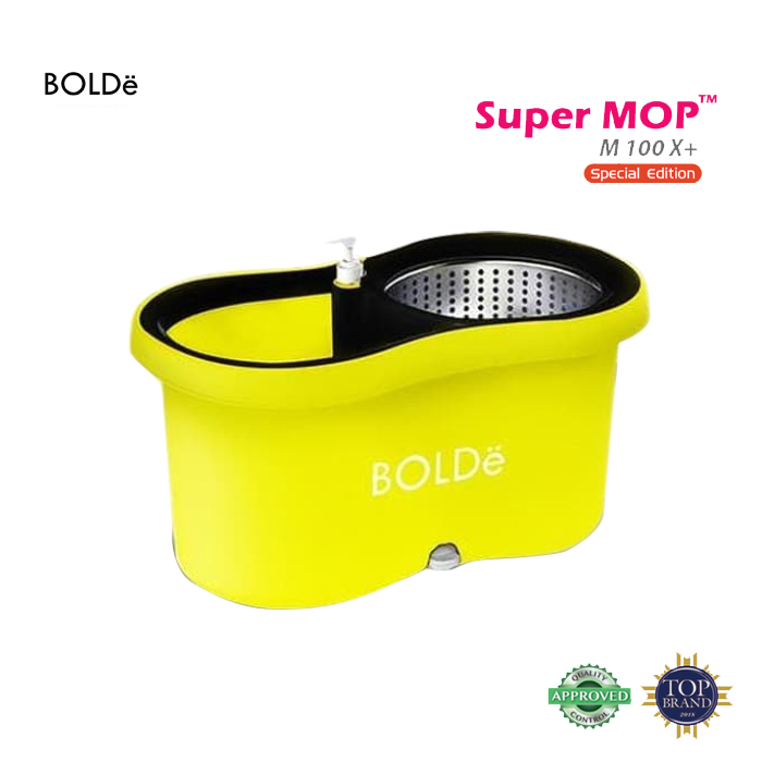 Bolde Super MOP Alat Pel Lantai M-100X+ | M100X+ Yellow Special Edition